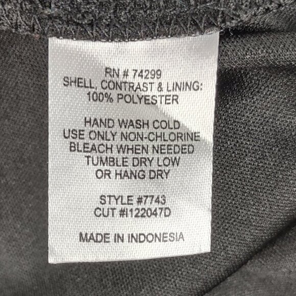 EnFocus Studio Purple Black Knee Length Sequins Dress, Formal, Prom, Size 12 - Picture 10 of 10